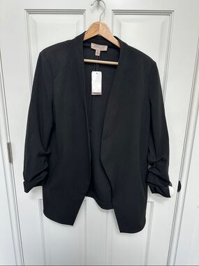 Philosophy Black Blazer Size M